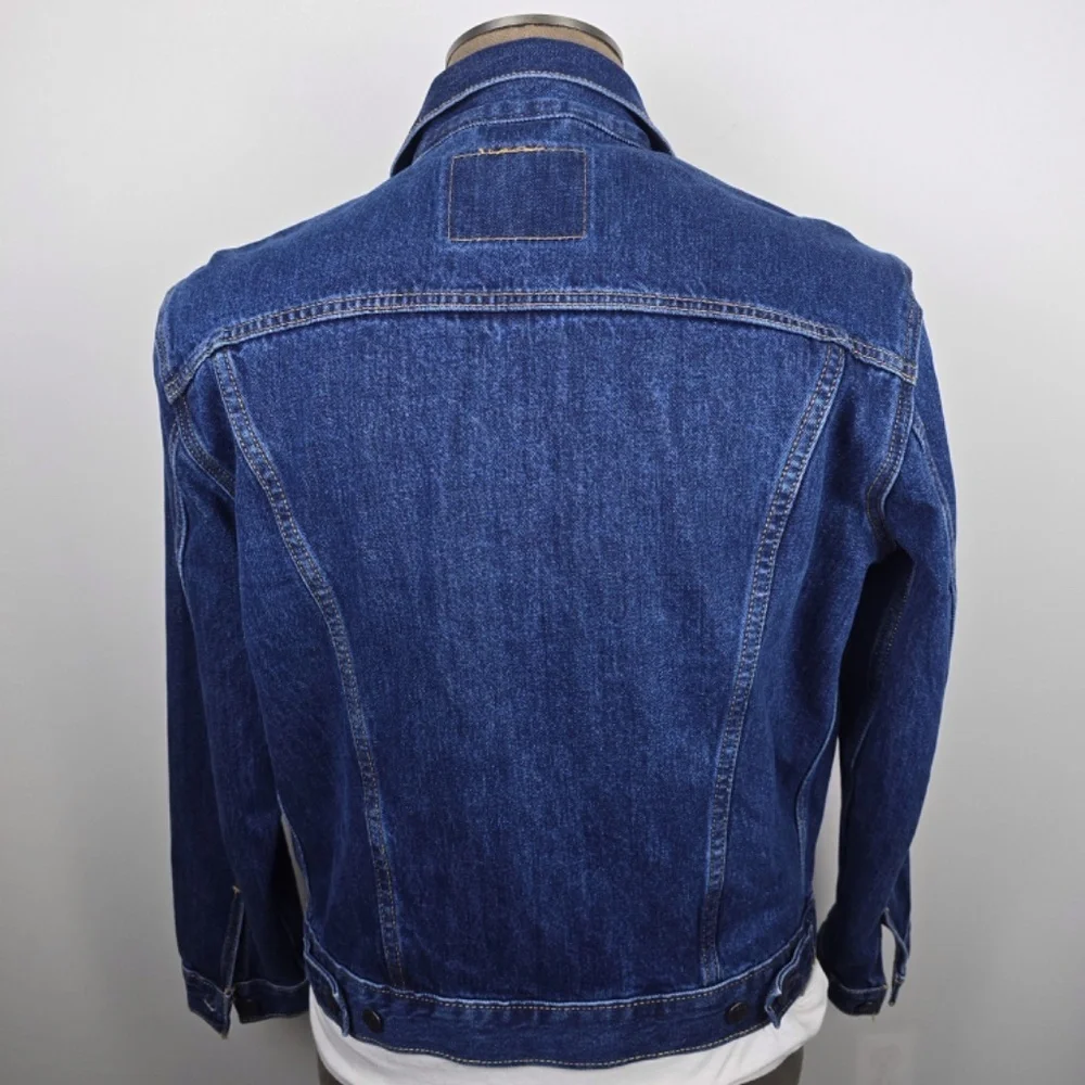 Levi's Men's Trucker Jacket Type III Indigo Blue Wash - Size Medium 72334-4216 - Picture 6 of 12